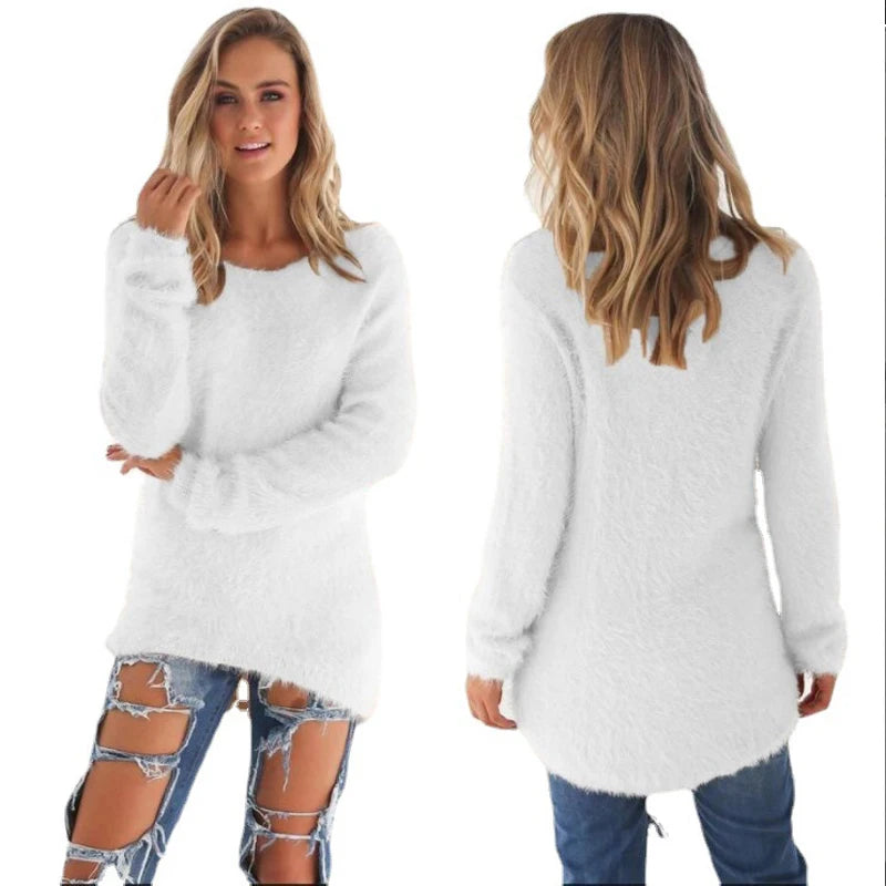 Women’s Oversized Knitted Pullover Sweater