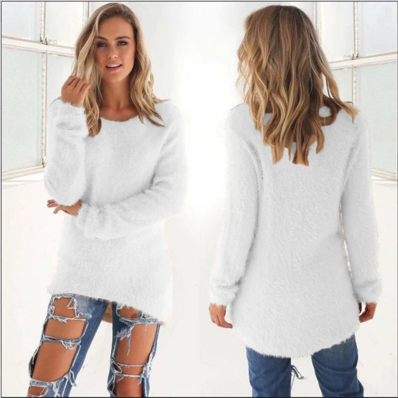 Women’s Oversized Knitted Pullover Sweater