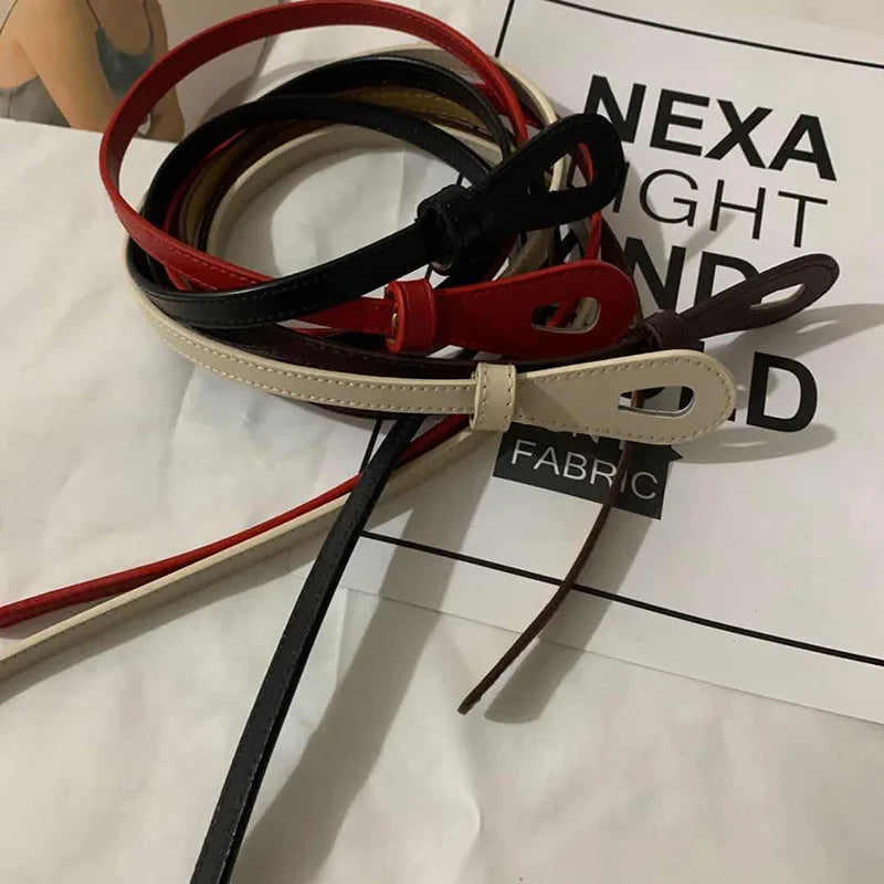 Women’s 110cm Knotted Bow Waist Belt