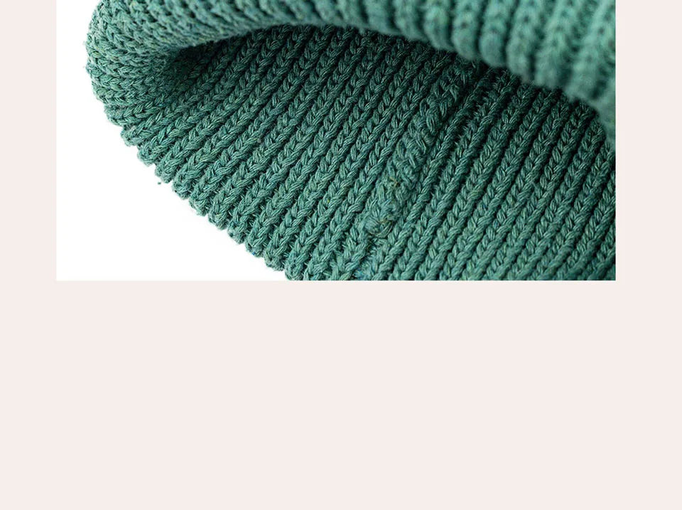Oversized Knitted Winter Beanie