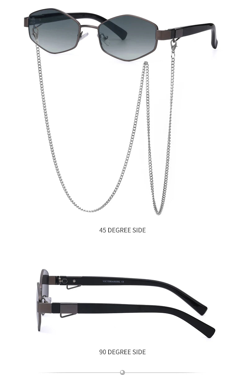 Women’s Small Hexagon Sunglasses