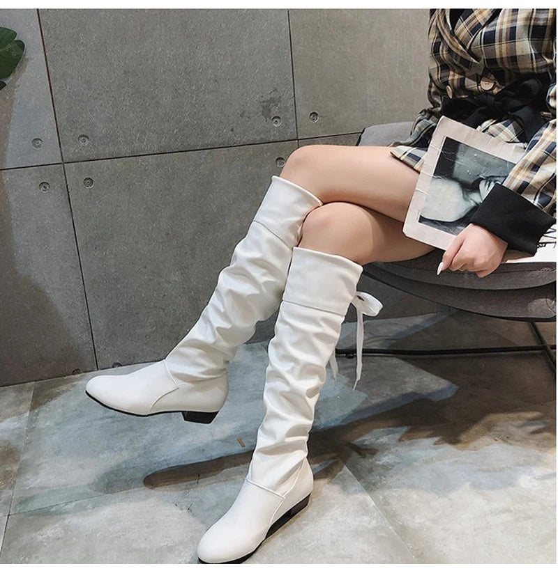 Women’s Knee-High Leather Boots
