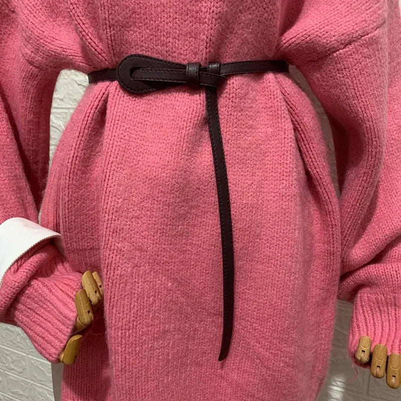 Women’s 110cm Knotted Bow Waist Belt