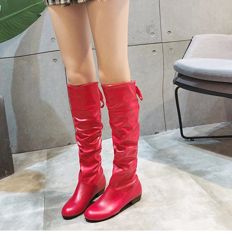 Women’s Knee-High Leather Boots