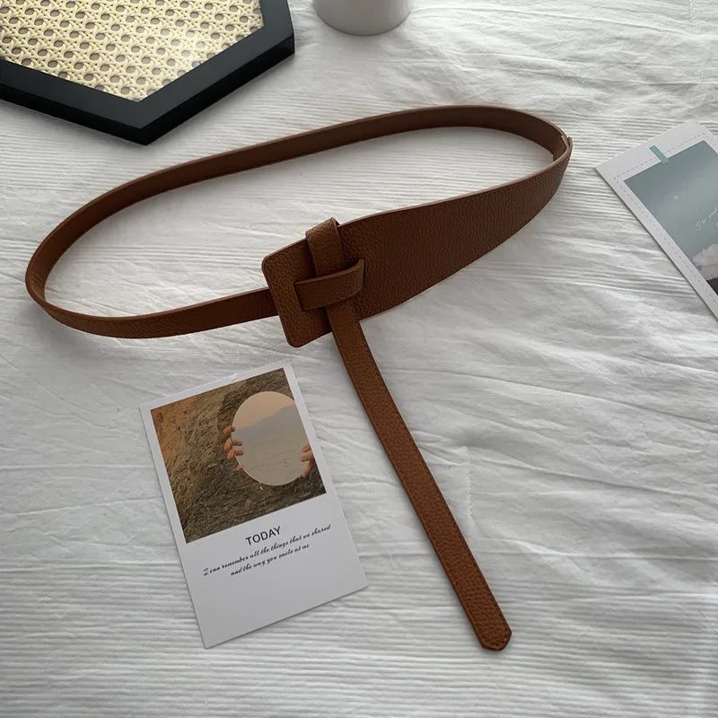 Women’s Designer PU Leather Waist Belt