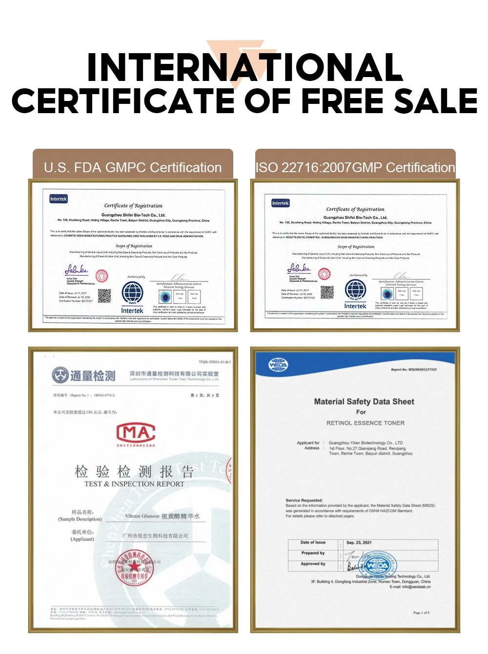 VIBRANT GLAMOUR Retinol Toner