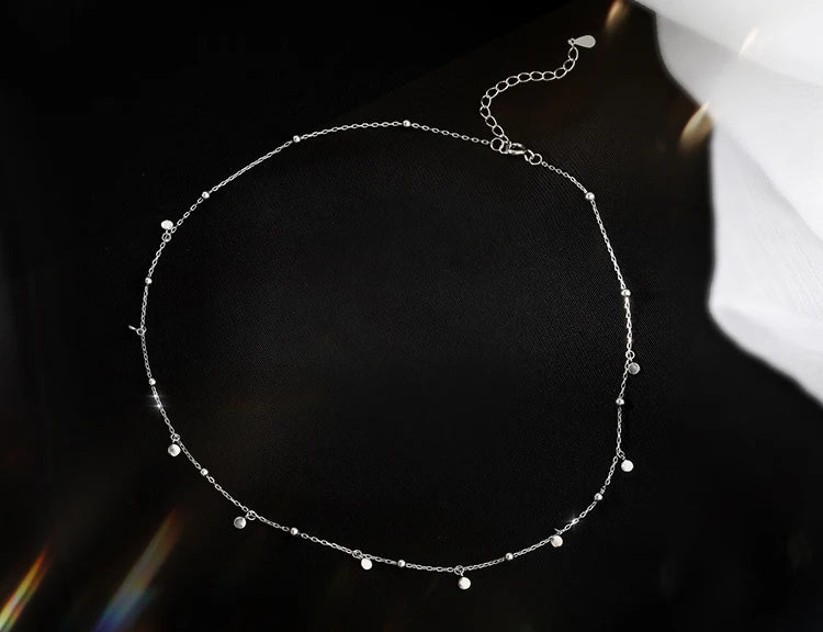 Women’s Silver Geometric Choker