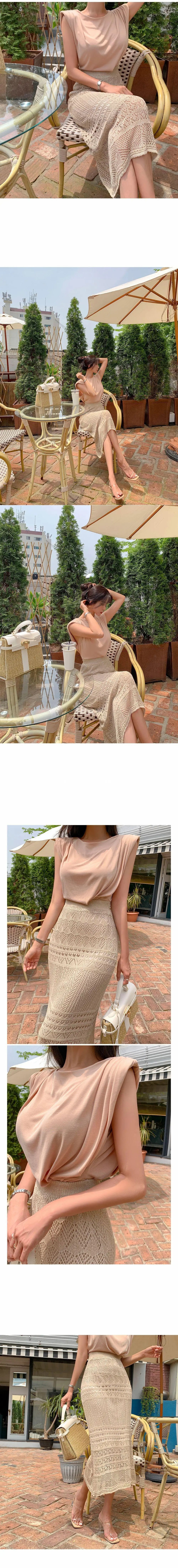 Women’s High-Waist Summer Midi Skirt