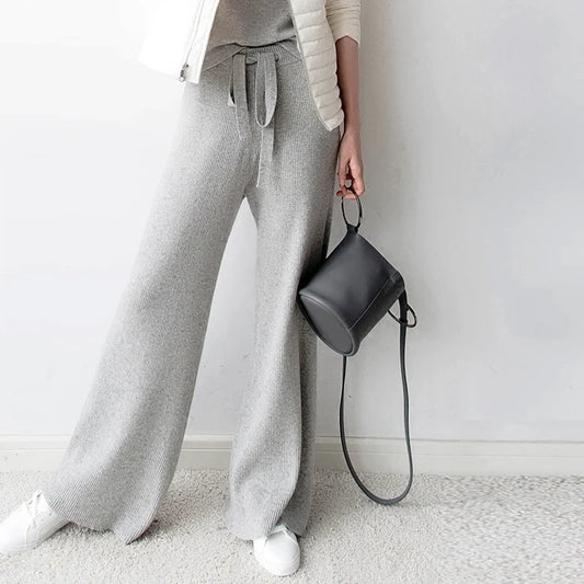 Pants – Soft Wide-Leg Winter Trousers