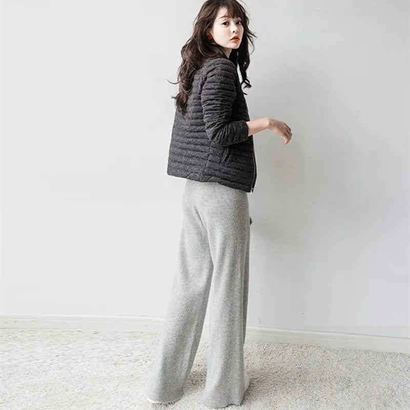 Pants – Soft Wide-Leg Winter Trousers