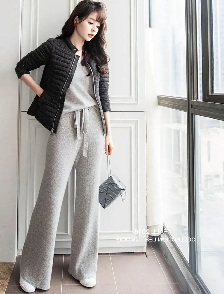 Pants – Soft Wide-Leg Winter Trousers