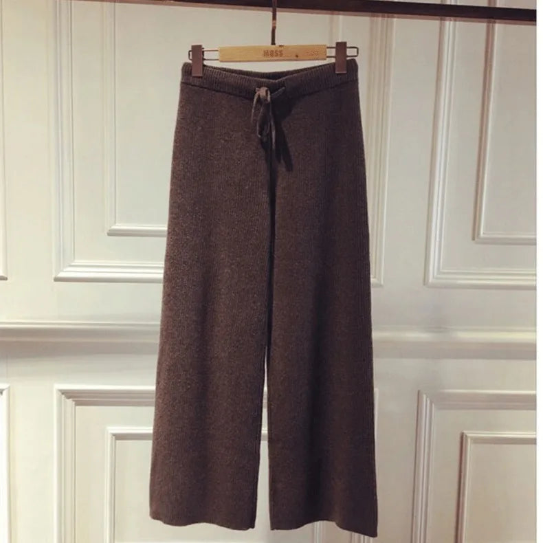 Pants – Soft Wide-Leg Winter Trousers