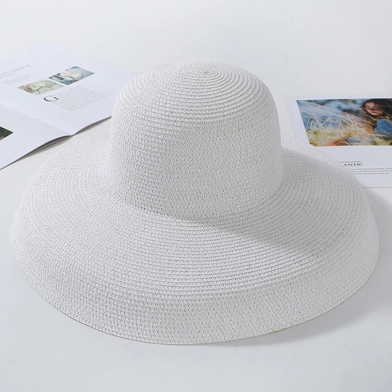 Wide Brim Panama Sun Hat