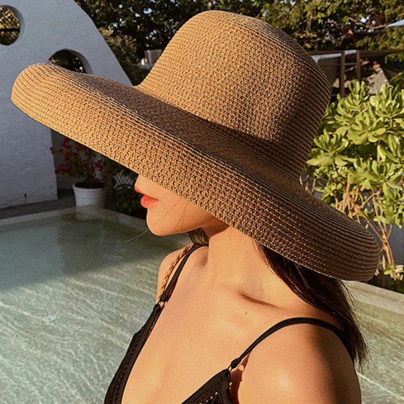 Wide Brim Panama Sun Hat