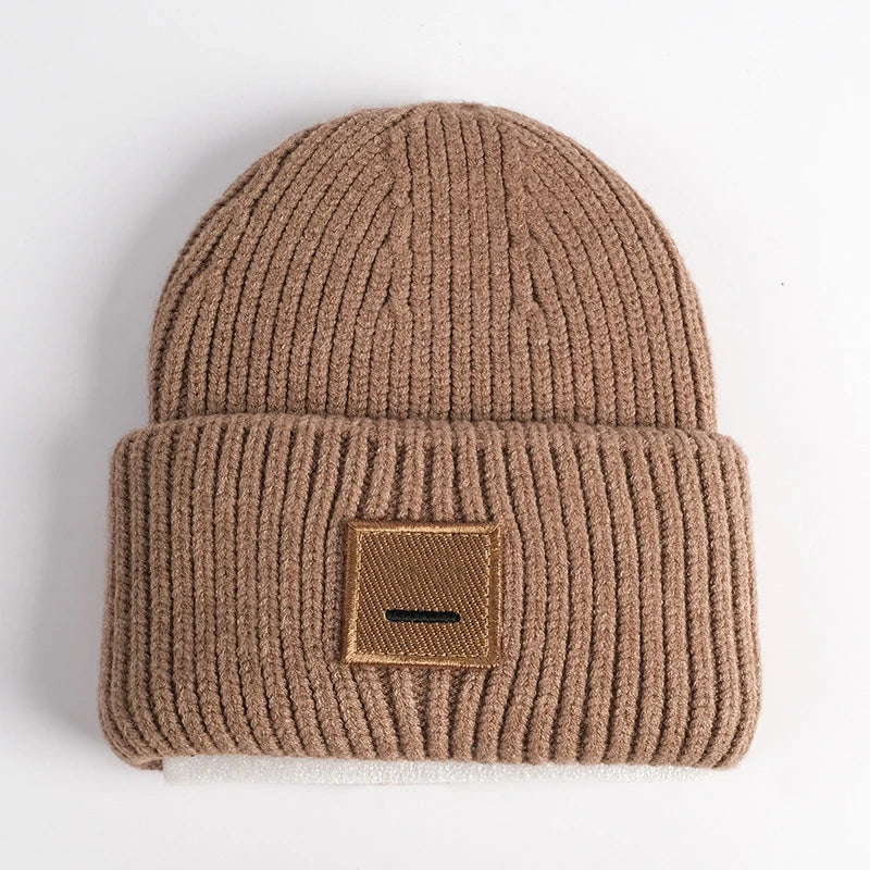 Women’s Wool Blend Smiley Beanie