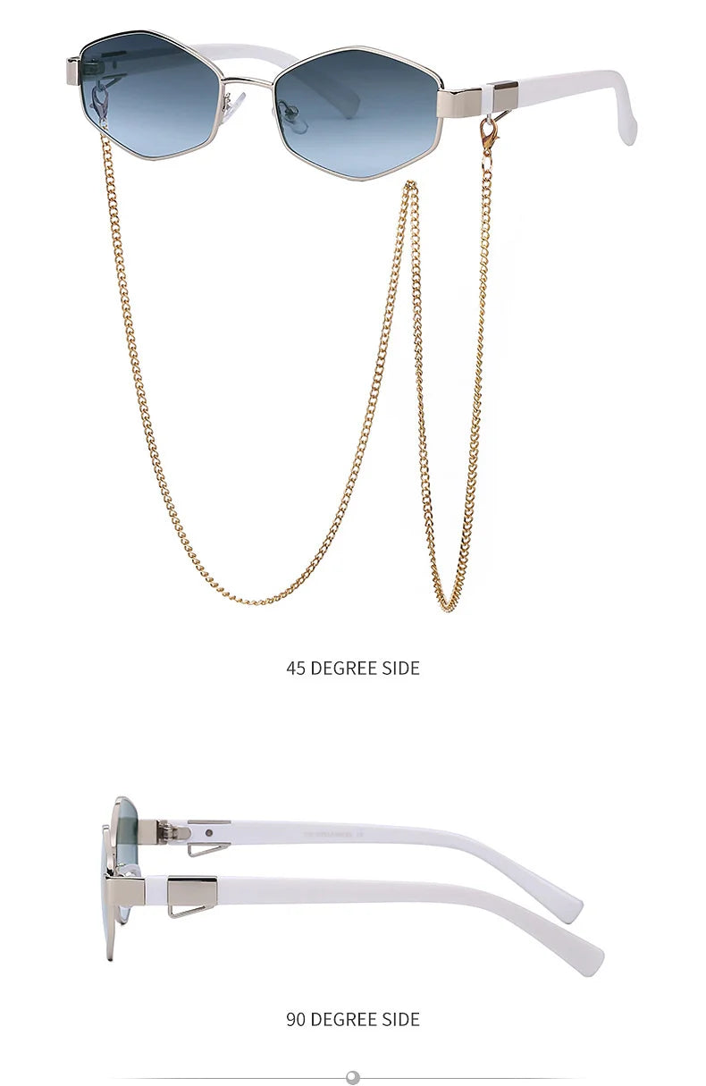 Women’s Small Hexagon Sunglasses