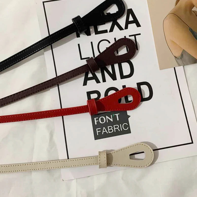 Women’s 110cm Knotted Bow Waist Belt