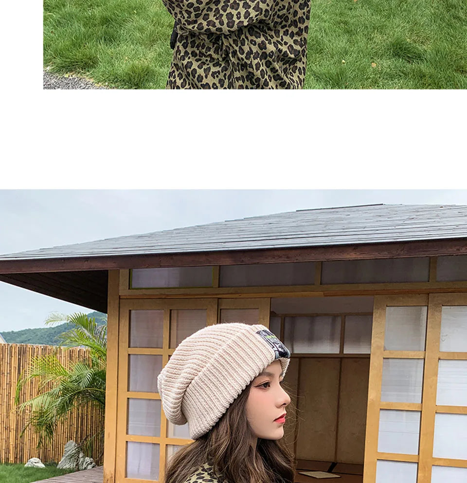 Oversized Knitted Winter Beanie