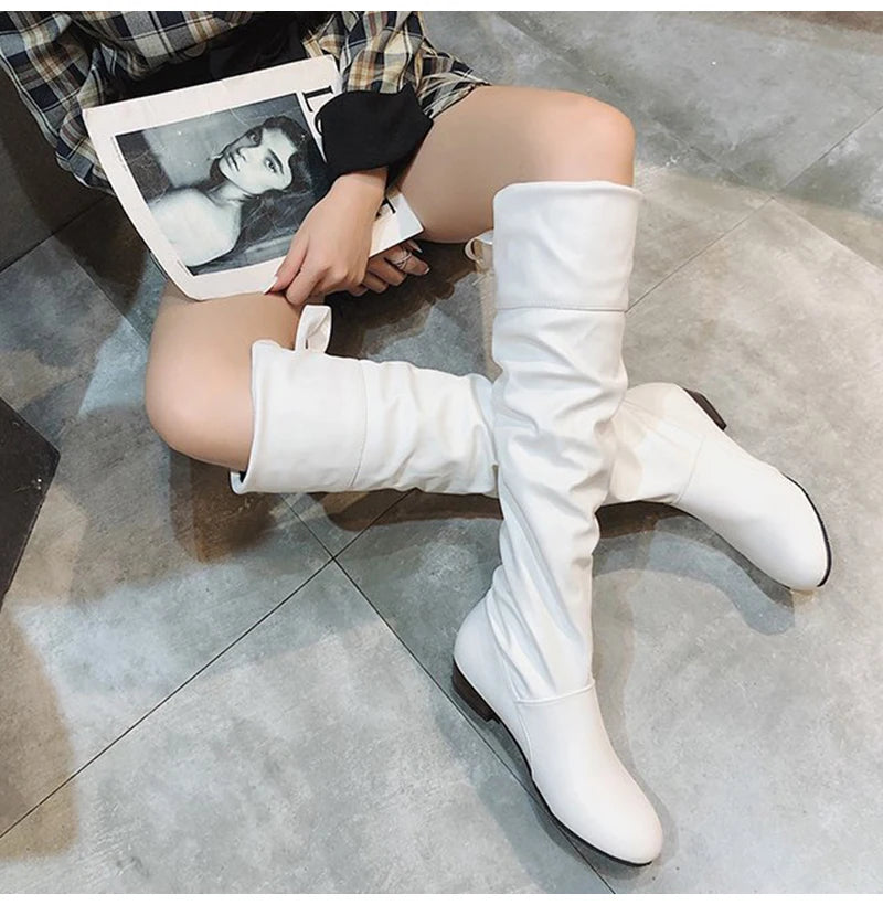 Women’s Knee-High Leather Boots
