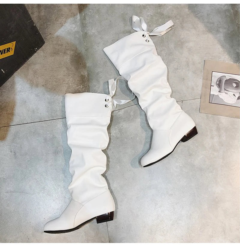 Women’s Knee-High Leather Boots