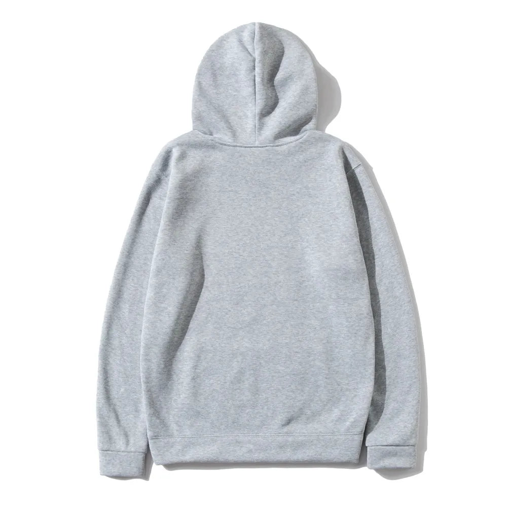 Unisex Solid Color Hoodie – Streetwear Fleece