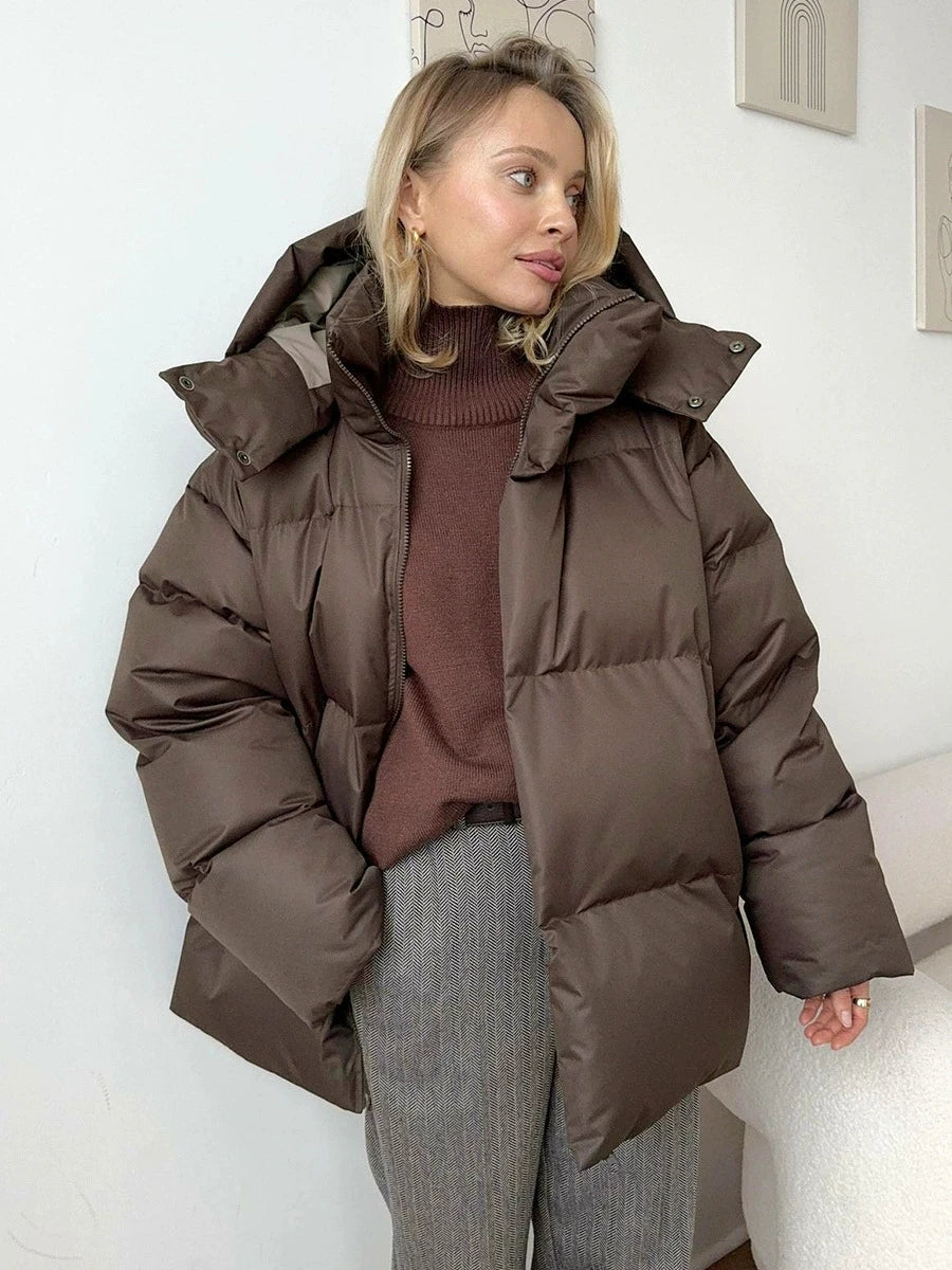 Women’s Hooded Winter Puffer Coat