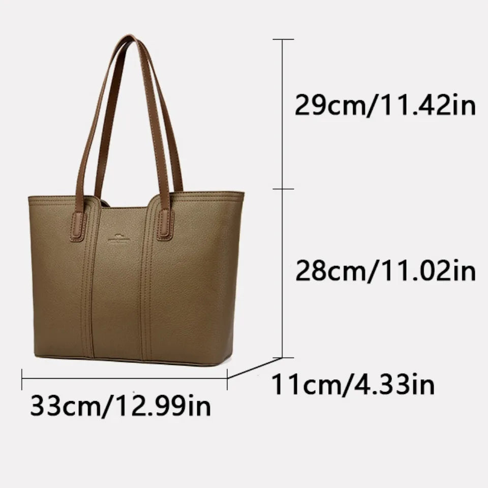 Women’s Luxury Leather Shoulder Tote