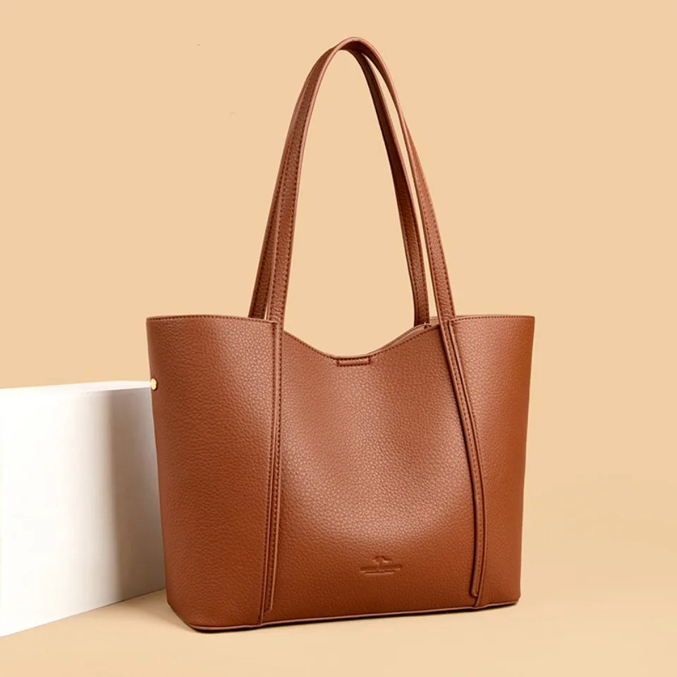 Women’s Luxury Leather Shoulder Tote