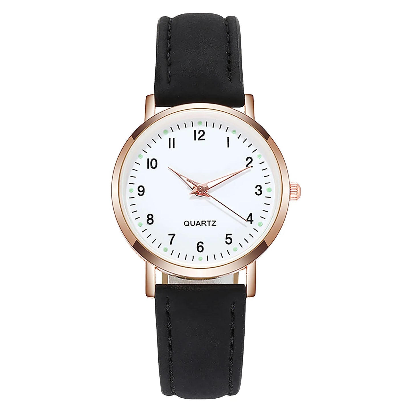 Women’s Luxury Leather Strap Quartz Watch