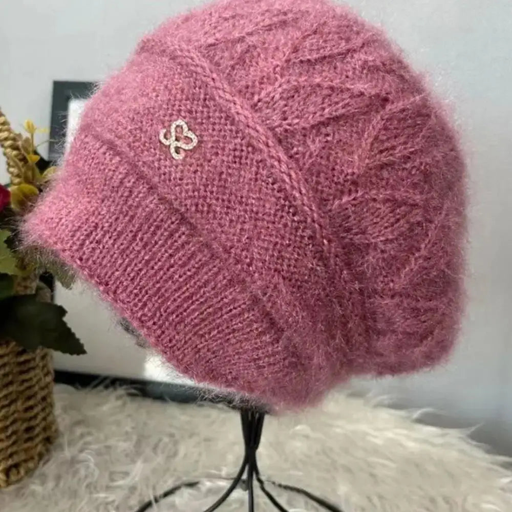 Women’s Winter Double-Layer Knit Hat