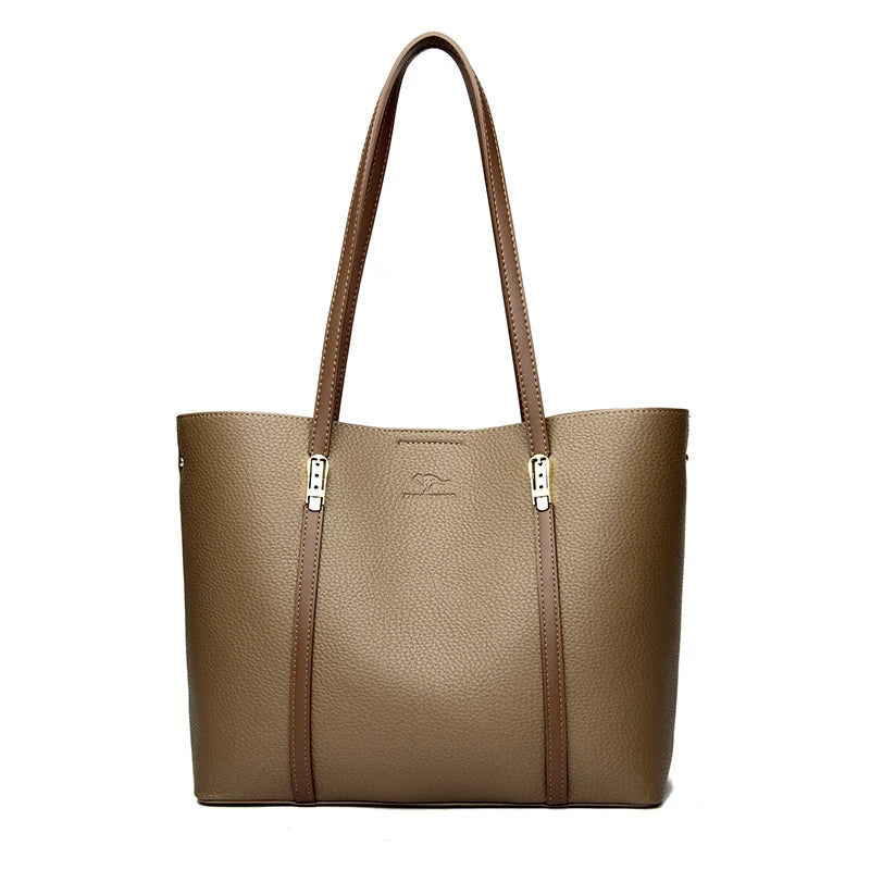Women’s Luxury Leather Shoulder Tote
