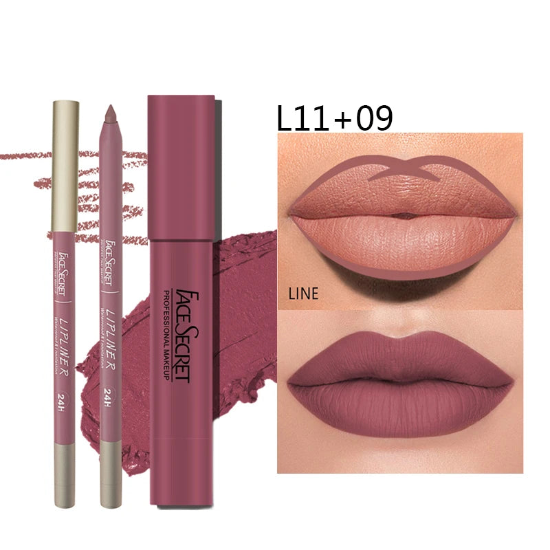 Soft Matte Lipstick & Liner Duo”