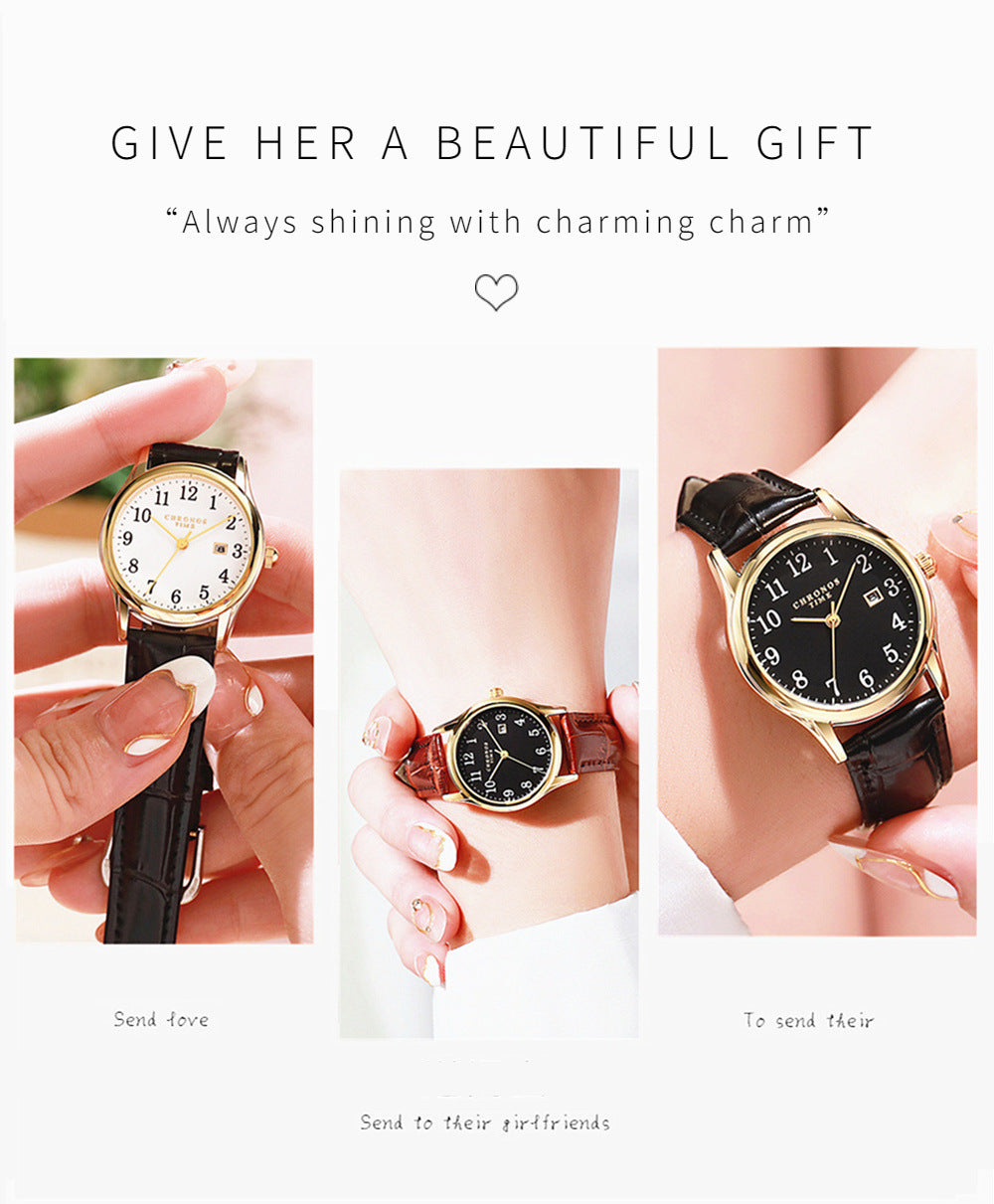 CHRONOS Women’s Luxury Quartz Watch