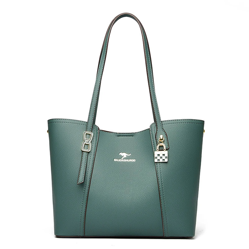 Women’s Luxury Leather Shoulder Tote