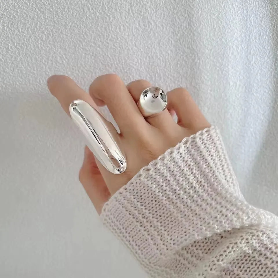 Women’s 925 Sterling Silver Oval Ring