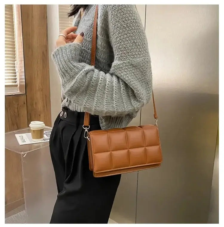 Women’s Designer PU Leather Crossbody Bag