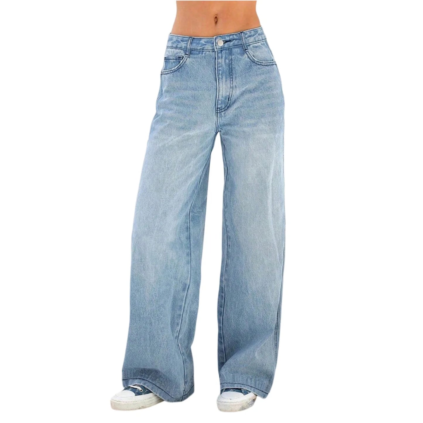 Women’s Loose Wide-Leg Jeans