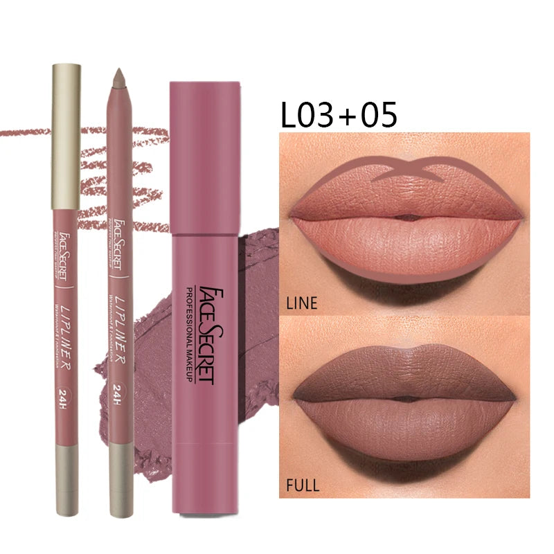 Soft Matte Lipstick & Liner Duo”