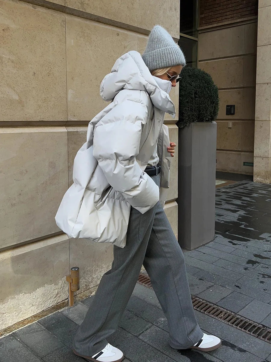 Women’s Hooded Winter Puffer Coat
