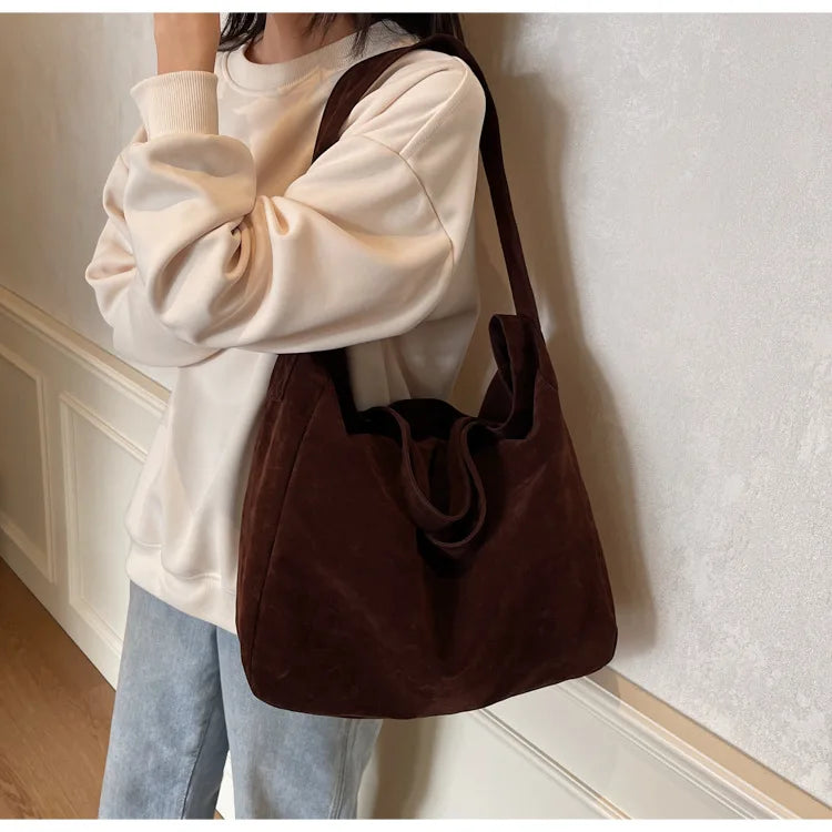 Women’s Suede Tote Bag