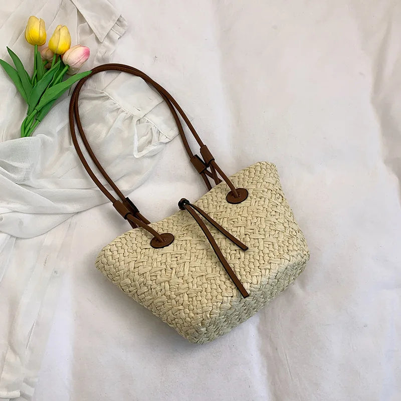 Women’s Handmade Woven Straw Tote