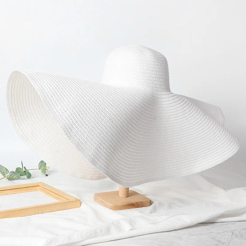 Women’s Oversized UV Protection Straw Hat