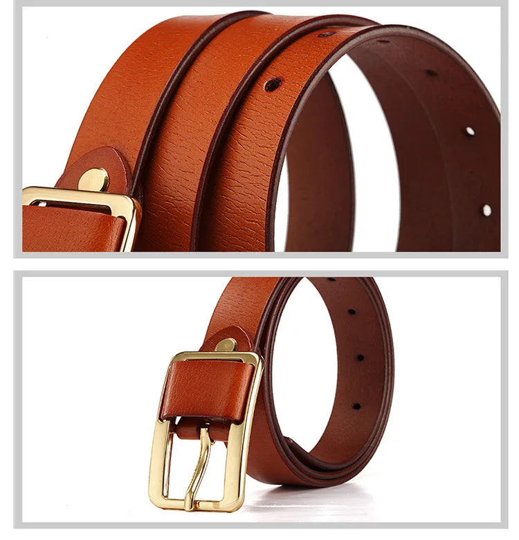 Women’s Wide Leather Waist Belt