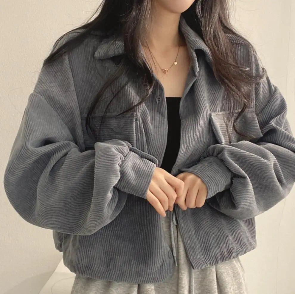 Women’s Turn-Down Collar Coat
