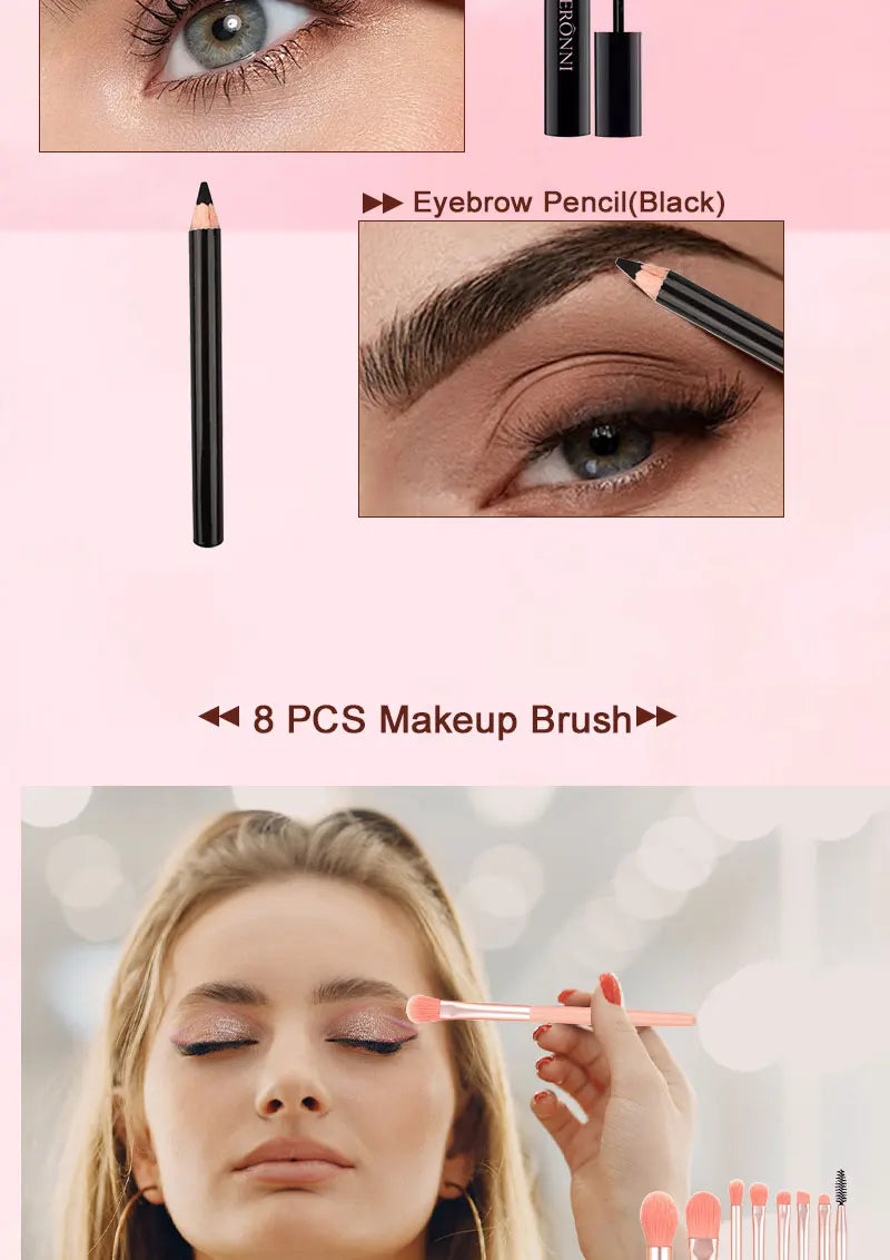 All-in-One Women’s Makeup Kit – Eyes, Lips & Face