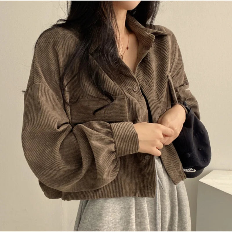 Women’s Turn-Down Collar Coat