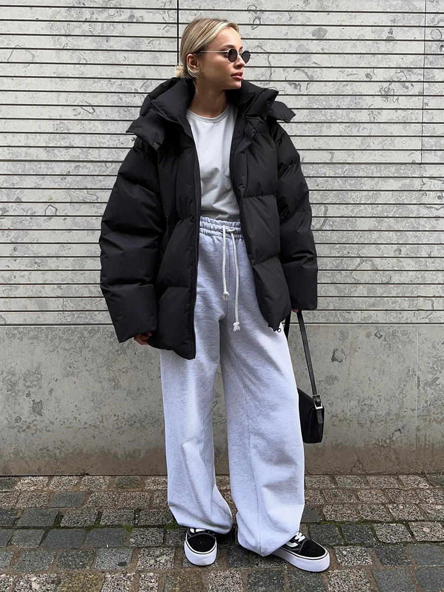 Women’s Hooded Winter Puffer Coat