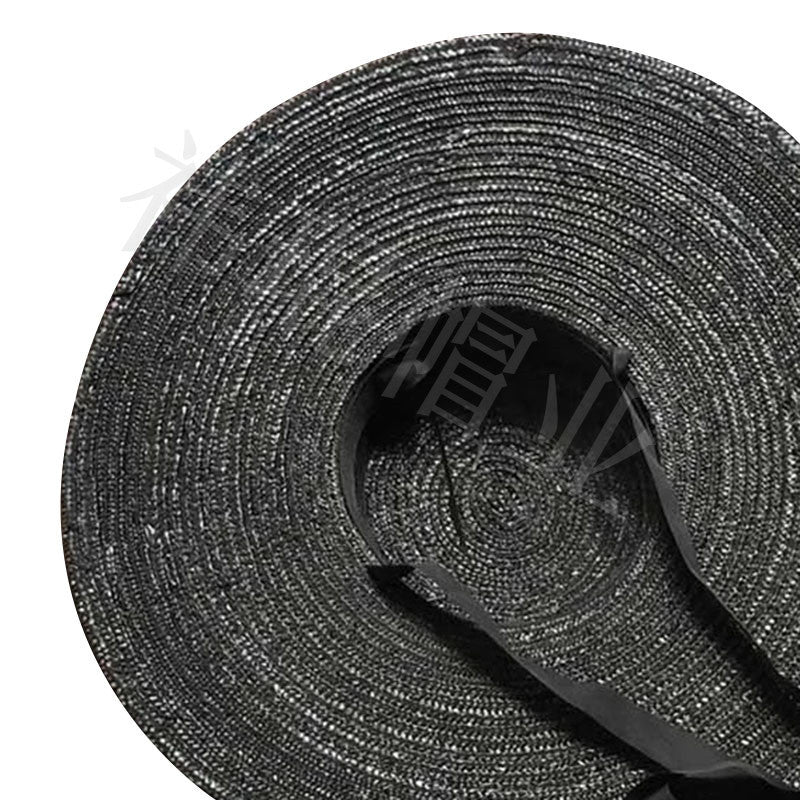 Women’s Black Wide Brim Straw Sun Hat