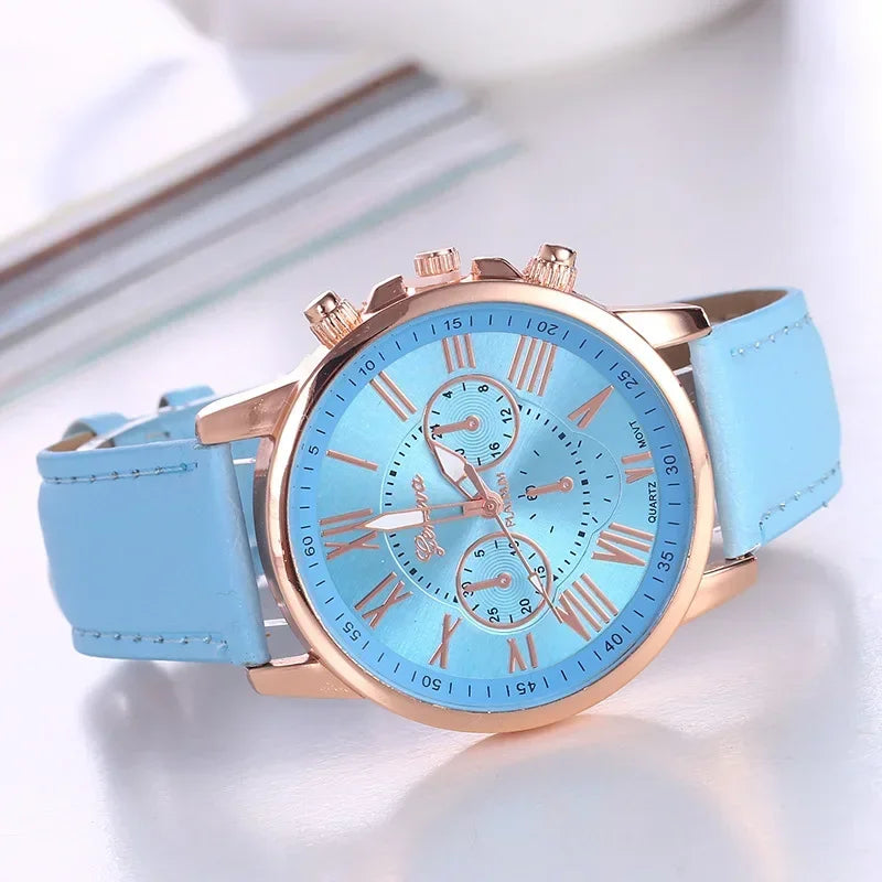Women’s Luxury Leather Quartz Watch