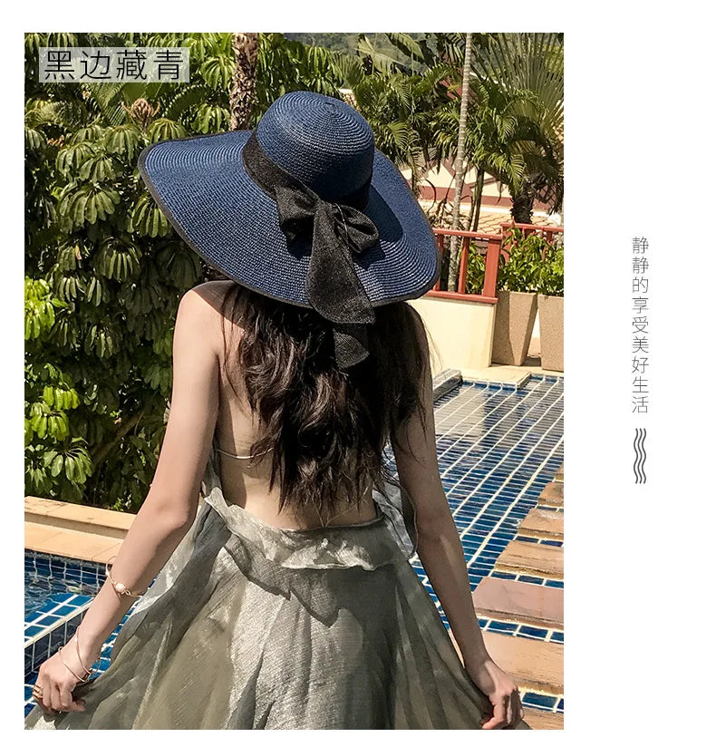 Women’s Foldable Straw Sun Hat